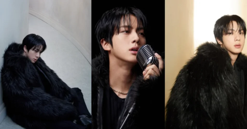 BTS Jin Shows Edgy Rockstar Transformation in New Concept Photos for Solo Album Echo