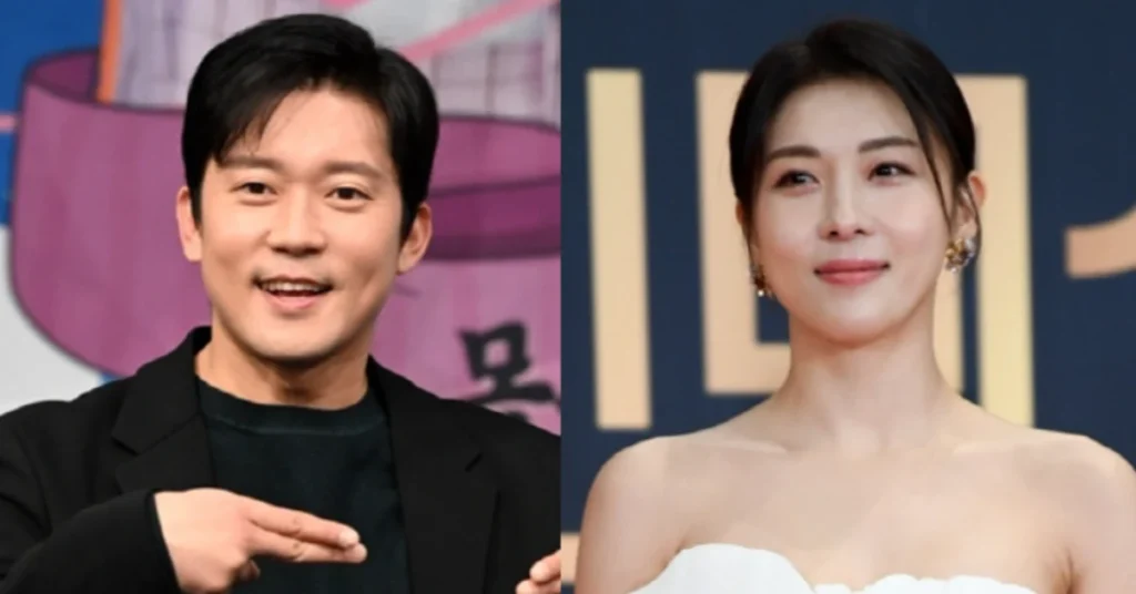 Kim Dae ho (left), Ha Ji won (right)
