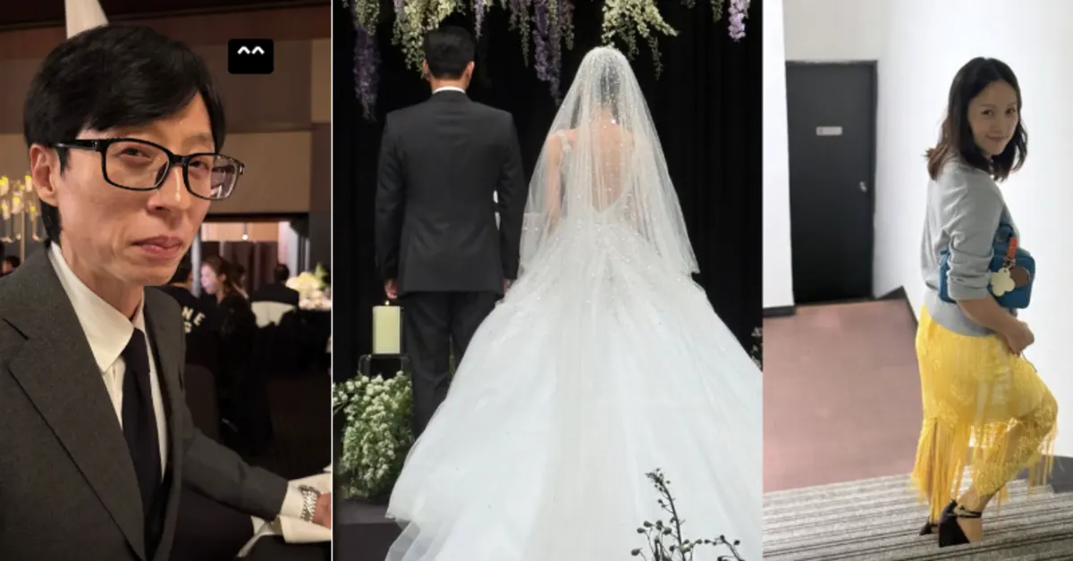 Lee Hyori’s Photos Along With with Yoo Jae Suk at Kim Jong Min’s Wedding Trigger Nostalgic Memories of Classic Korean Variety Show X-Man Among Netizens