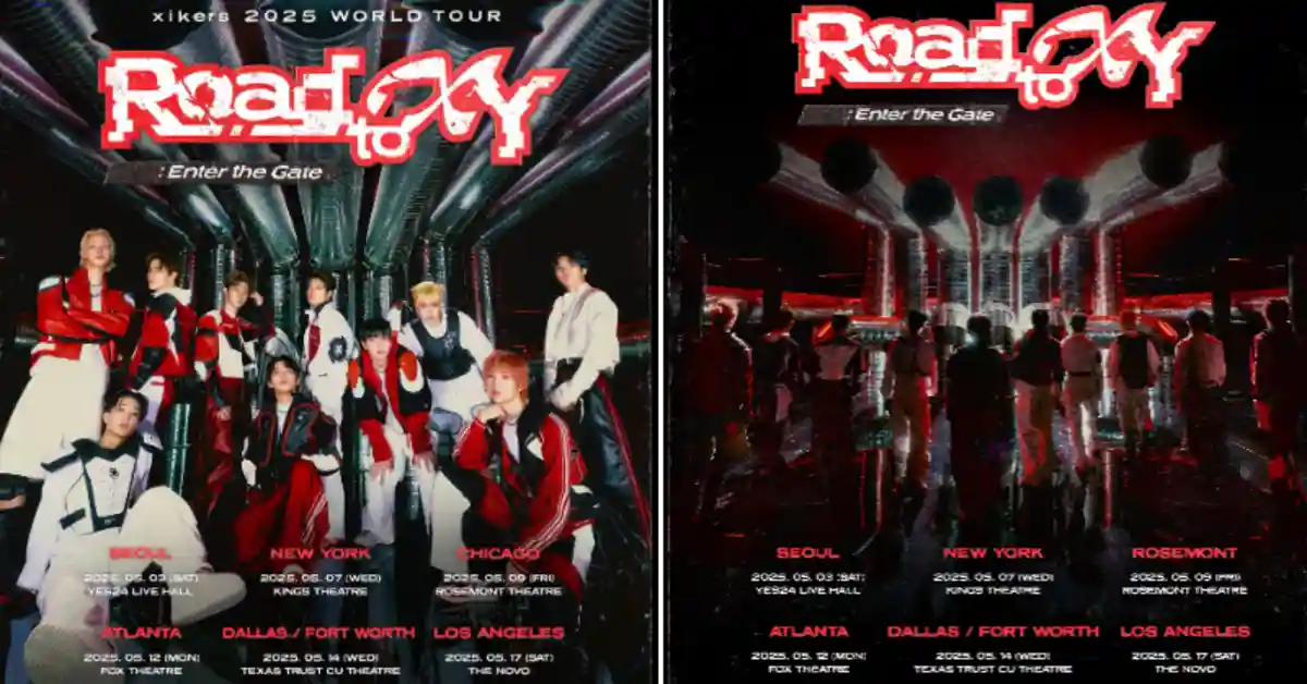 xikers Announces 2025 'Road to XY: Enter the Gate' World Tour with High-Energy Performances in Seoul and Major US Cities Including New York, Rosemont, Atlanta, Dallas, and Los Angeles