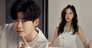 Lee Jong Suk and Moon Ga Young